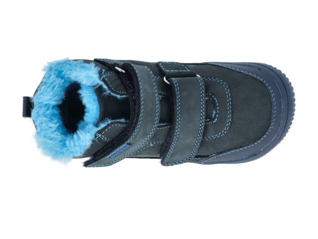 Protetika Zimní barefoot obuv TYREL Navy - vel.34