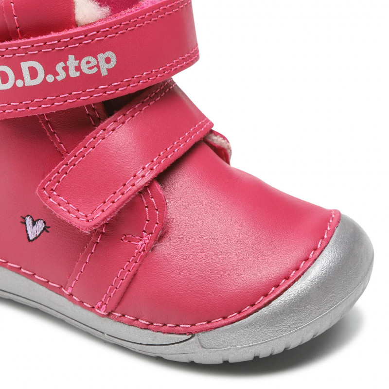 D.D.Step Zimní barefoot obuv W070-328A - vel.20