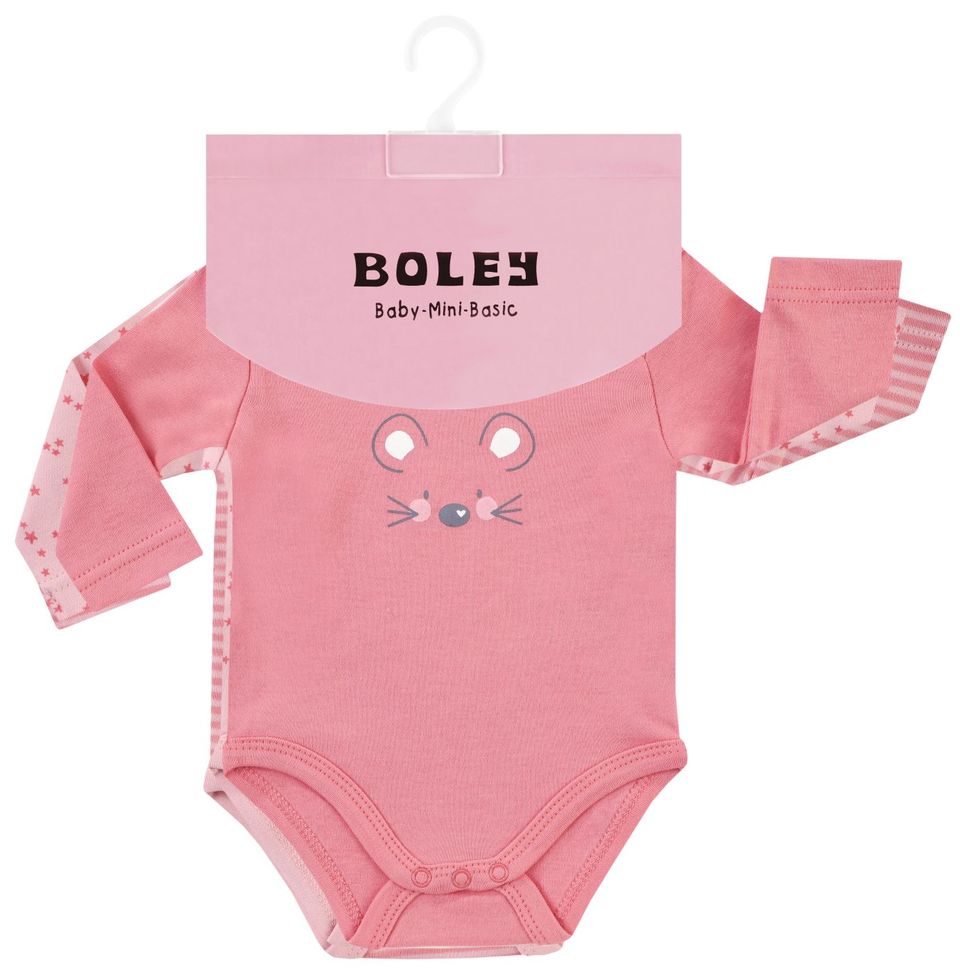 BOLEY Dívčí kojenecká body 6152905 - vel.86/92