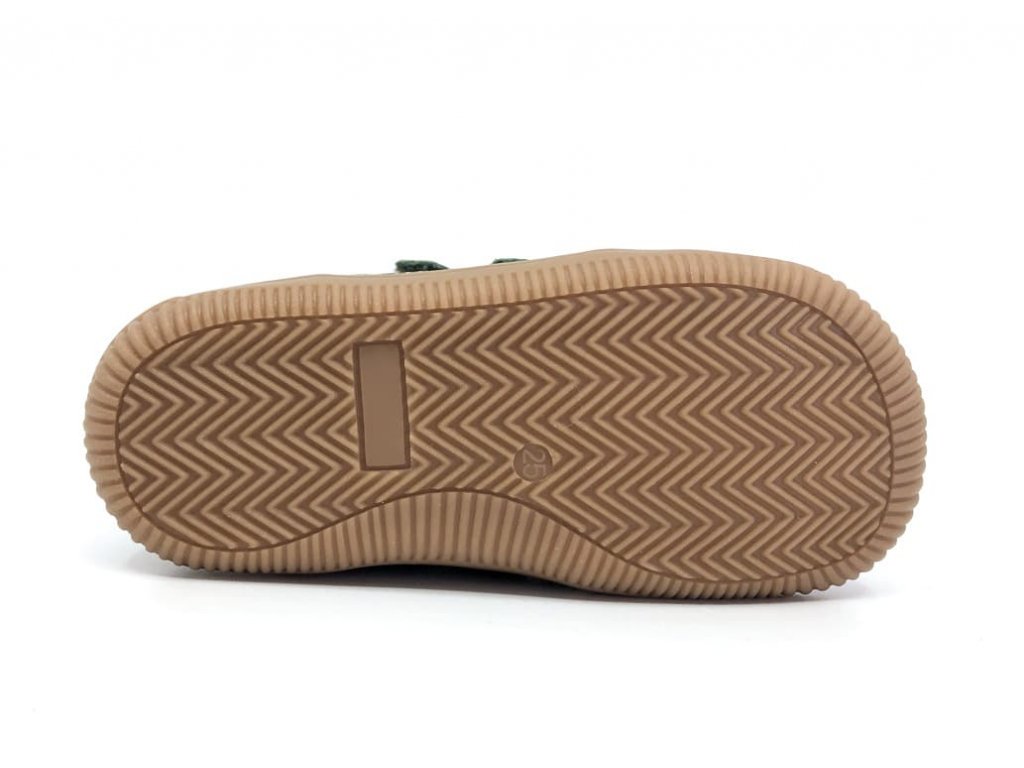 Protetika Zimní barefoot obuv TYREL Khaki - vel.35
