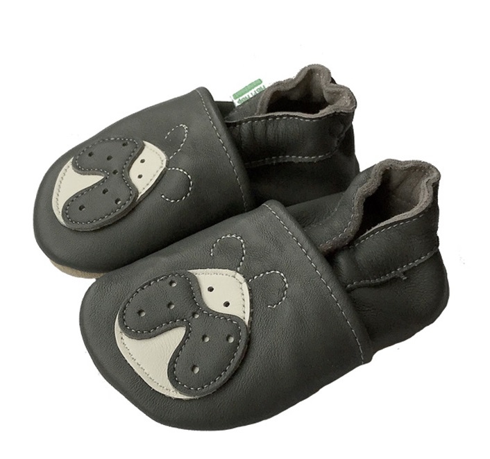 Hopi Hop Kožené barefoot capáčky Beruška - vel.M