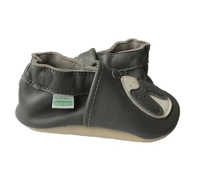 Hopi Hop Kožené barefoot capáčky Beruška - vel.M