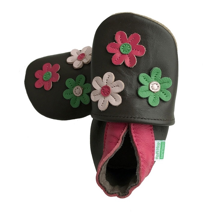 Hopi Hop Kožené barefoot capáčky Večerní louka - vel.L