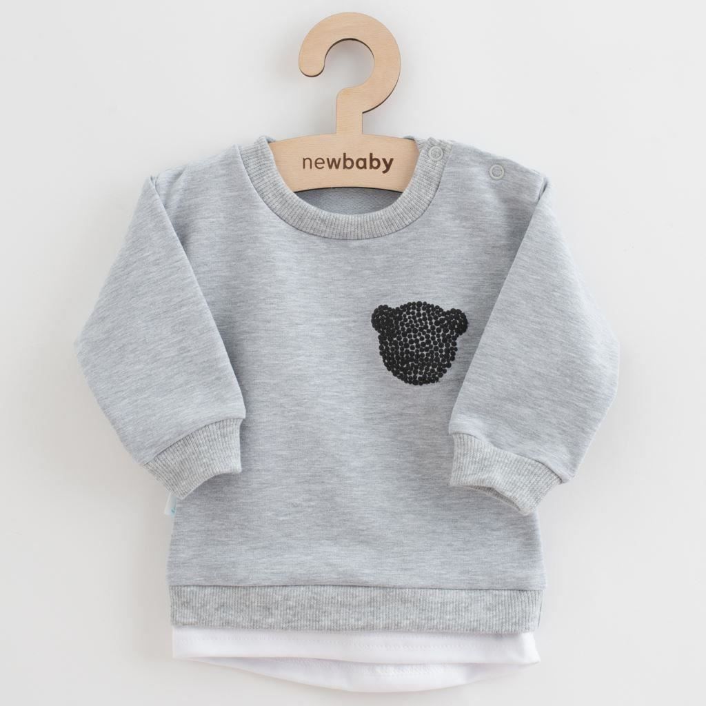 NEW BABY Kojenecká tepláková souprava - vel.80