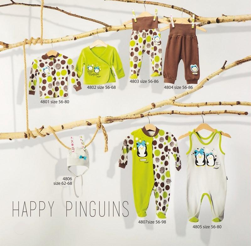 Nicol Dívčí kojenecké body Tučňáčci - vel.80