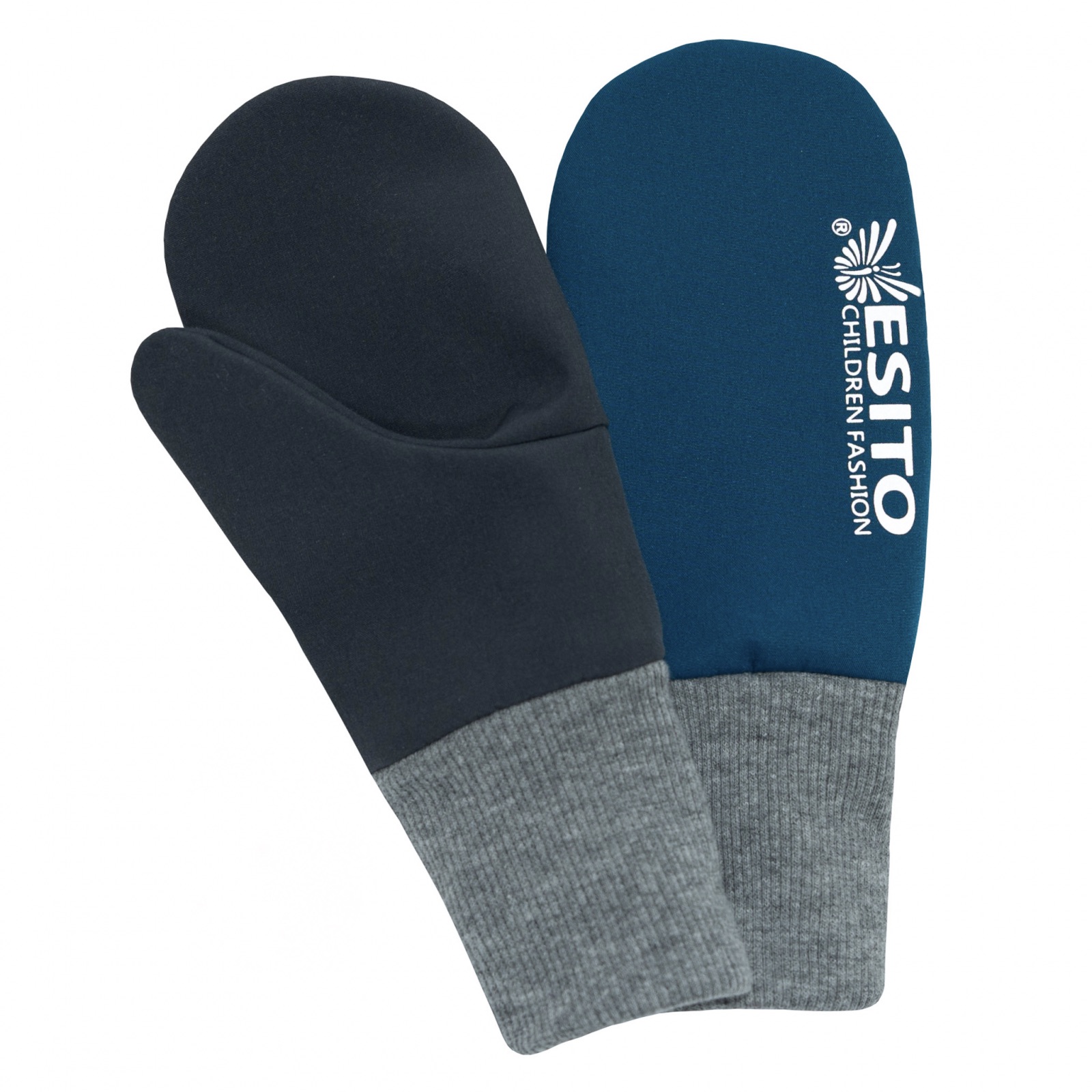 ESITO Palcové rukavice softshell DUO - 5-6 let