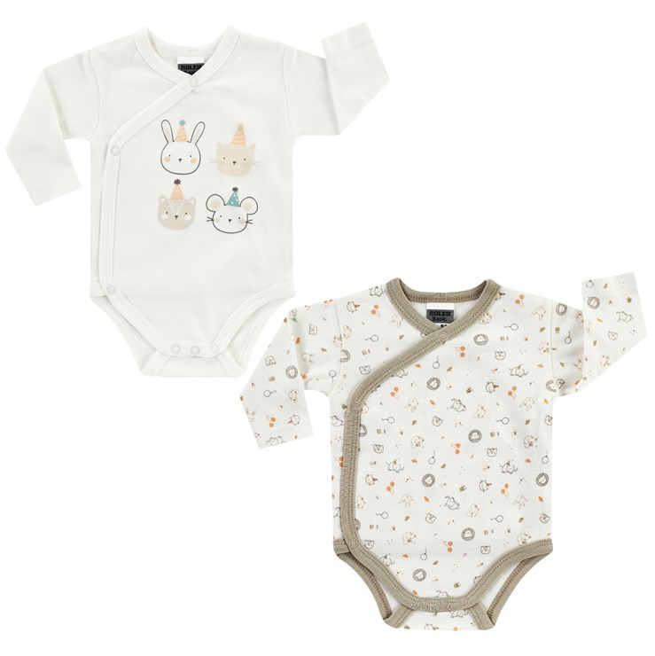 BOLEY Chlapecké kojenecké body 6152101 - vel.56