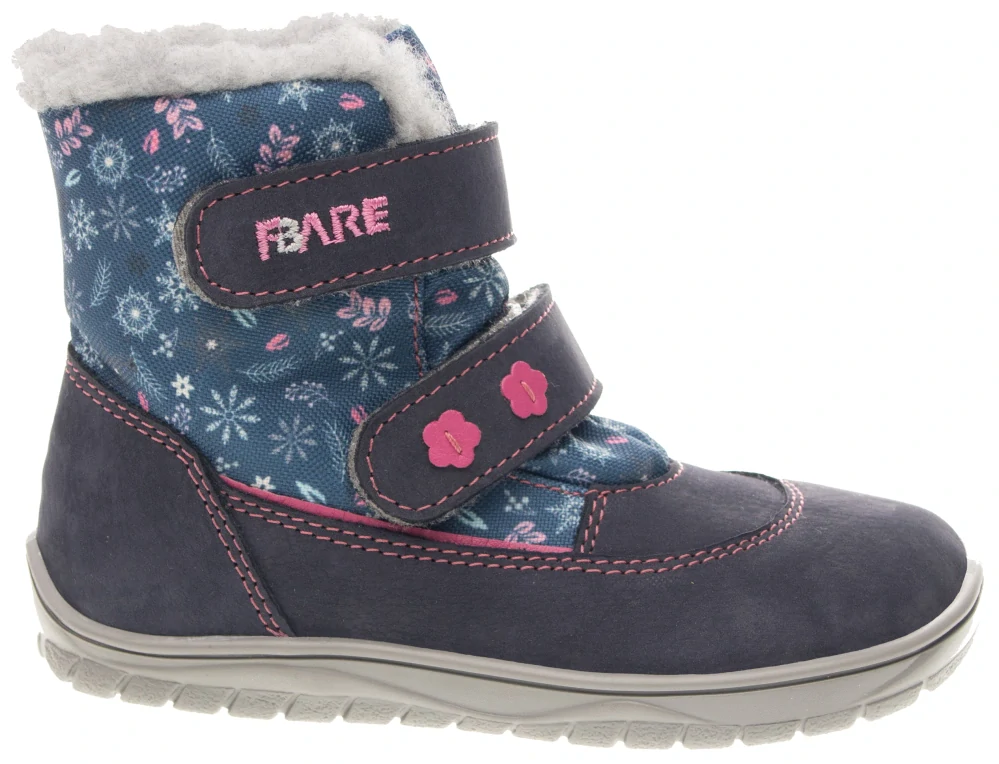 FARE BARE FINKY Zimní nepromokavá obuv B5541203 - vel.28