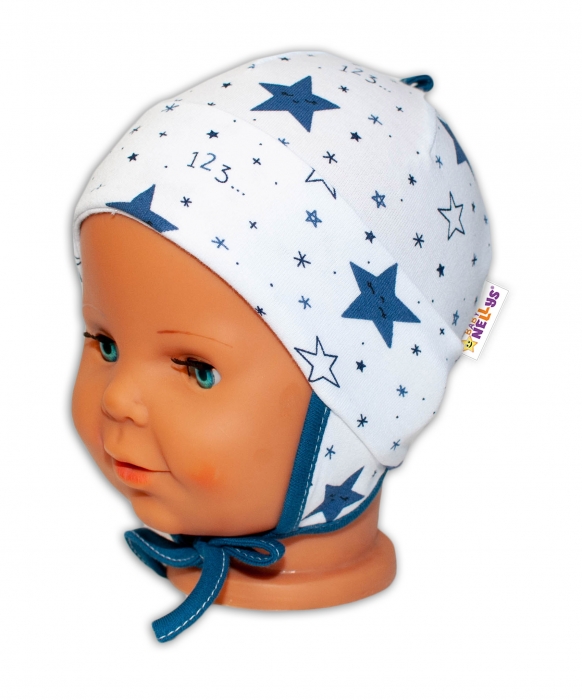 Baby Nellys Kojenecká čepička Galaxie - vel.62/68