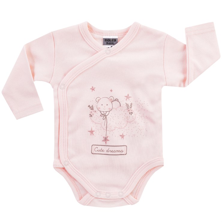 BOLEY Dívčí kojenecké body 6152106 - vel.80