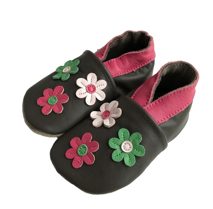 Hopi Hop Kožené barefoot capáčky Večerní louka - vel.M