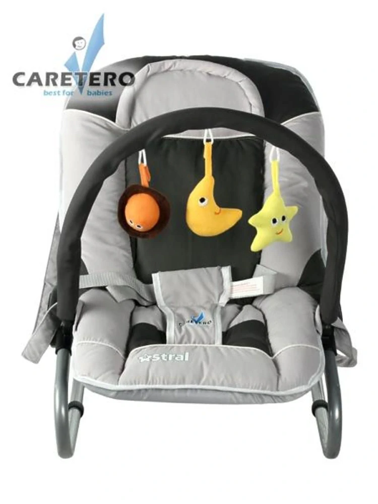 CARETERO Dětské lehátko Astral grey