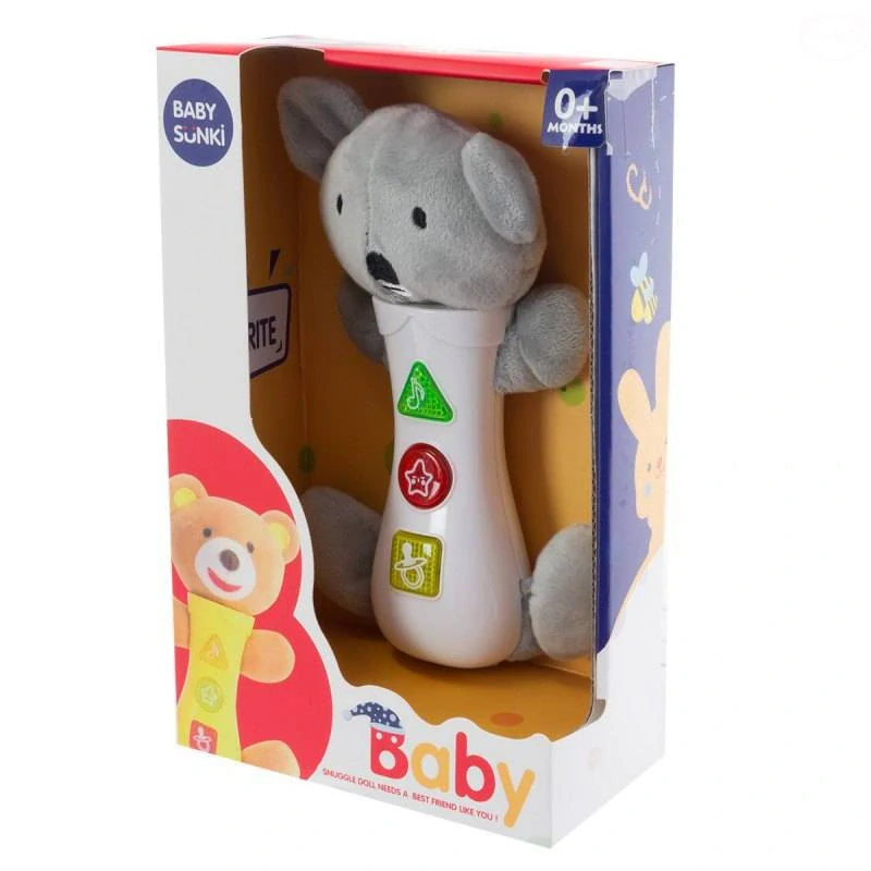 Euro Baby BABY SÜNKI Hračka se zvuky na baterie - Koala