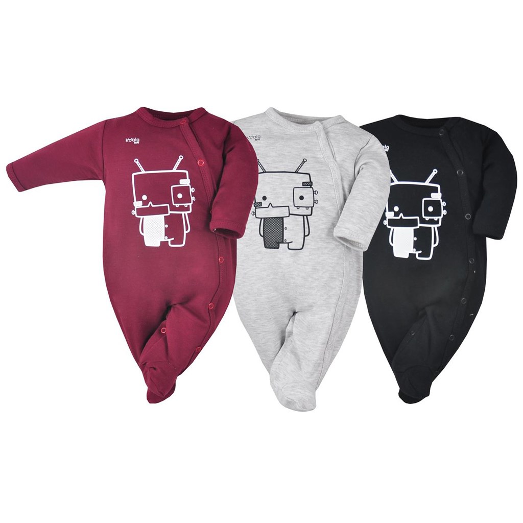 Koala Dívčí kojenecký overal Robot - vel.68