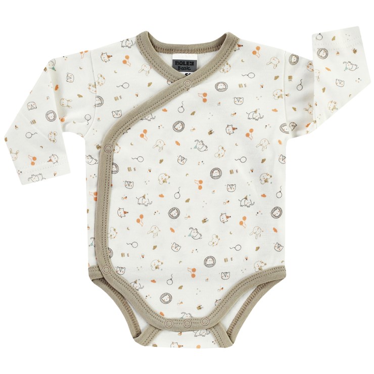 BOLEY Chlapecké kojenecké body 6152101 - vel.56