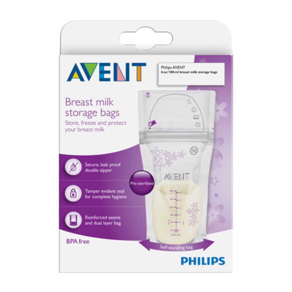 Philips AVENT Sáčky na mateřské mléko 25ks - 180ml