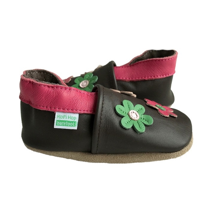 Hopi Hop Kožené barefoot capáčky Večerní louka - vel.M