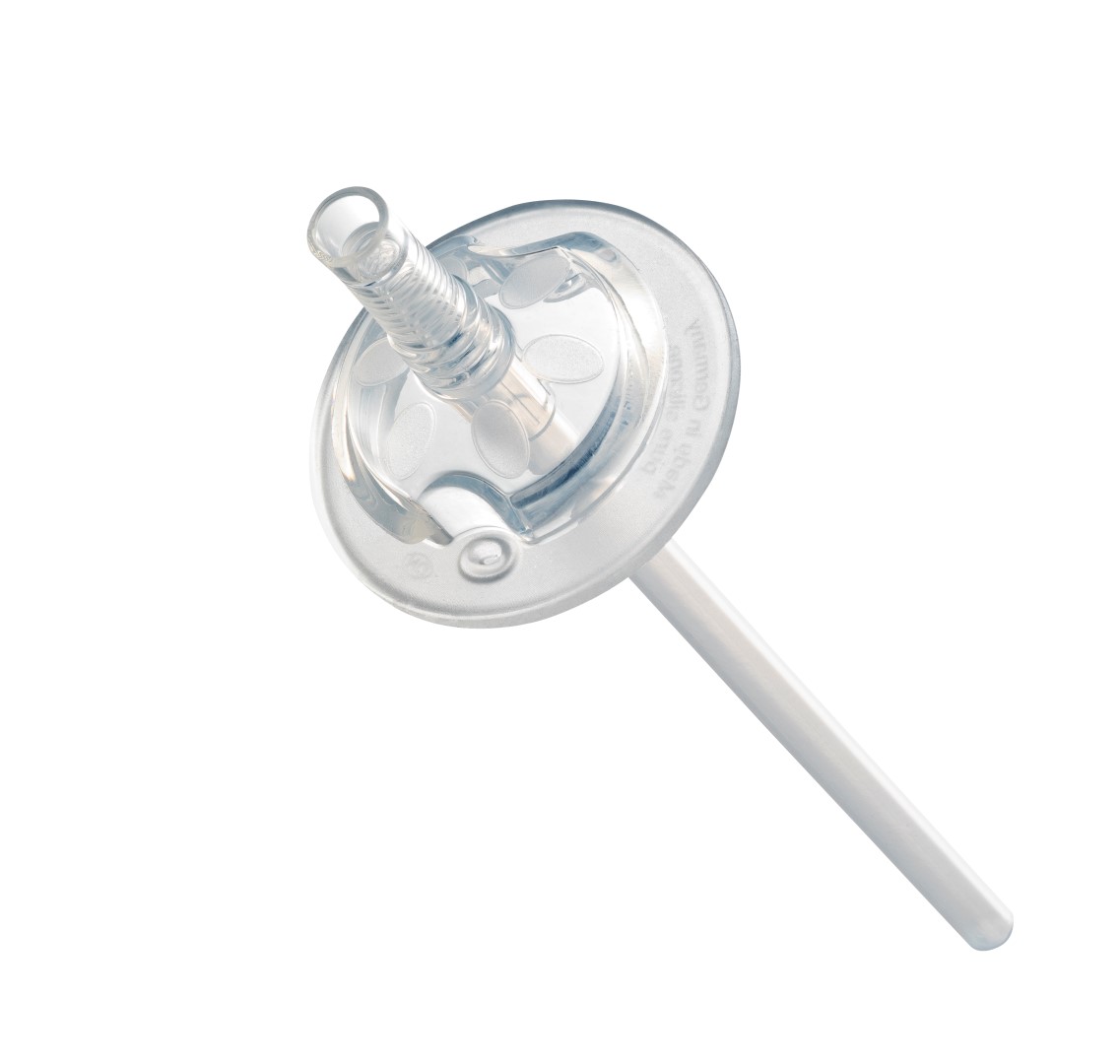 NIP Dětská lahev s brčkem Straw Cup 330ml - 12m+