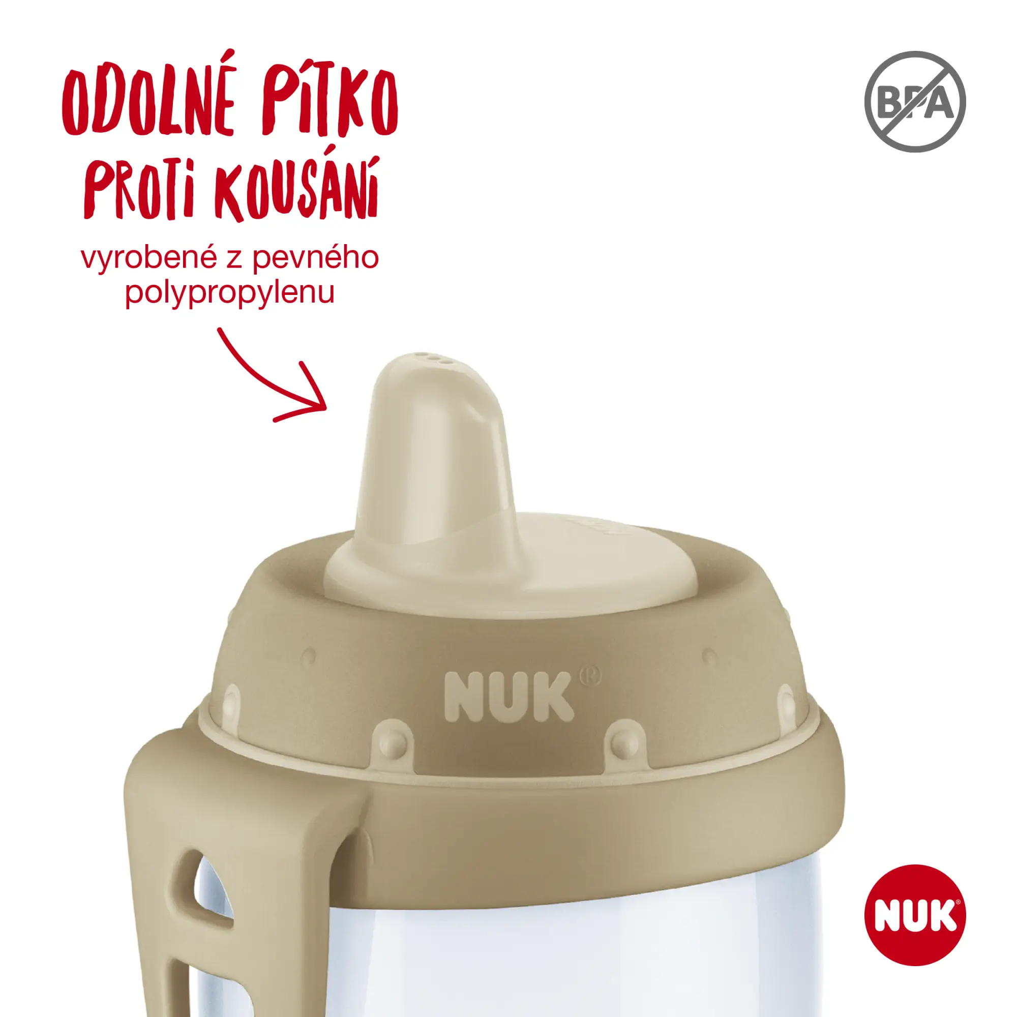 NUK Kiddy Cup First Choice 300ml - 12m+