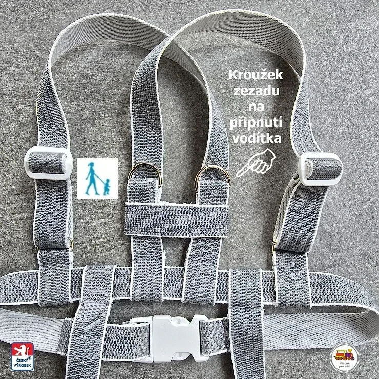 Koka Dětské bezpečnostní řemínky do kočárku