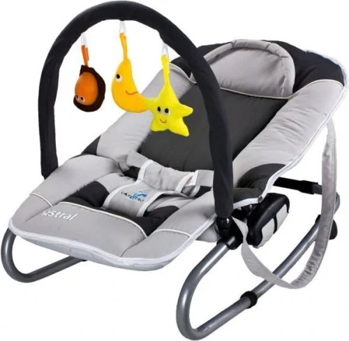 CARETERO Dětské lehátko Astral grey