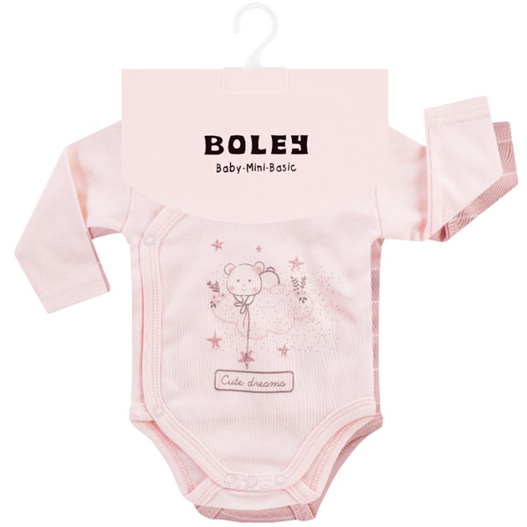 BOLEY Dívčí kojenecké body 6152106 - vel.80