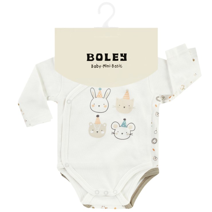 BOLEY Chlapecké kojenecké body 6152101 - vel.56