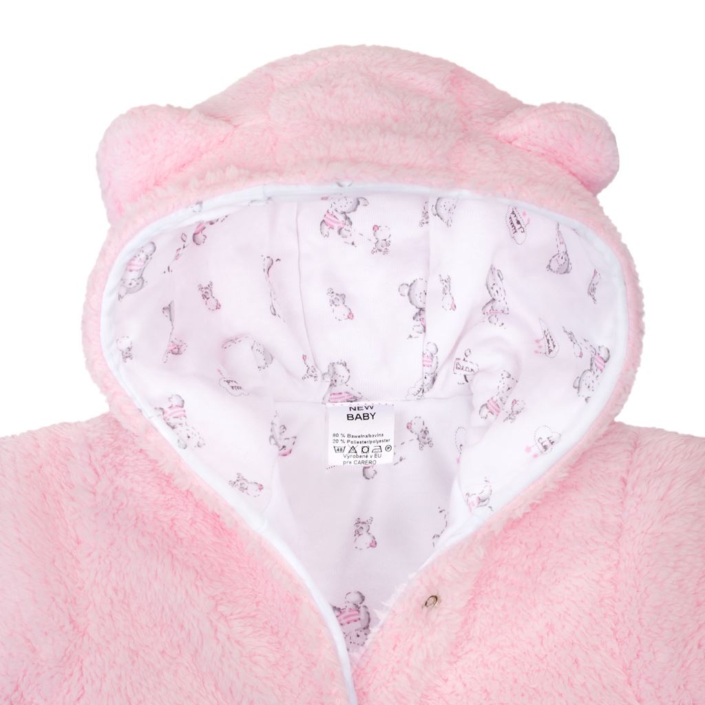 NEW BABY Zimní kombinézka Nice Bear - vel.56