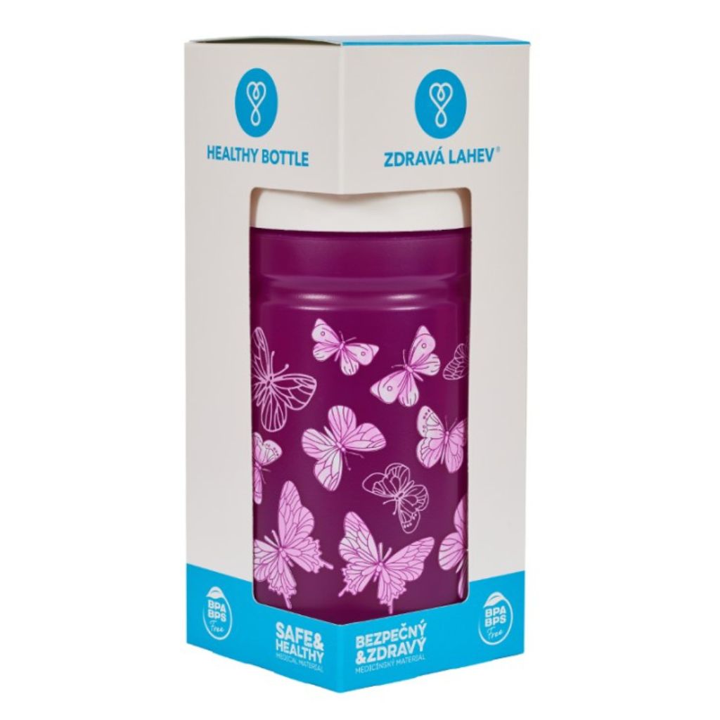 Zdravá lahev Motýli - 0,5l