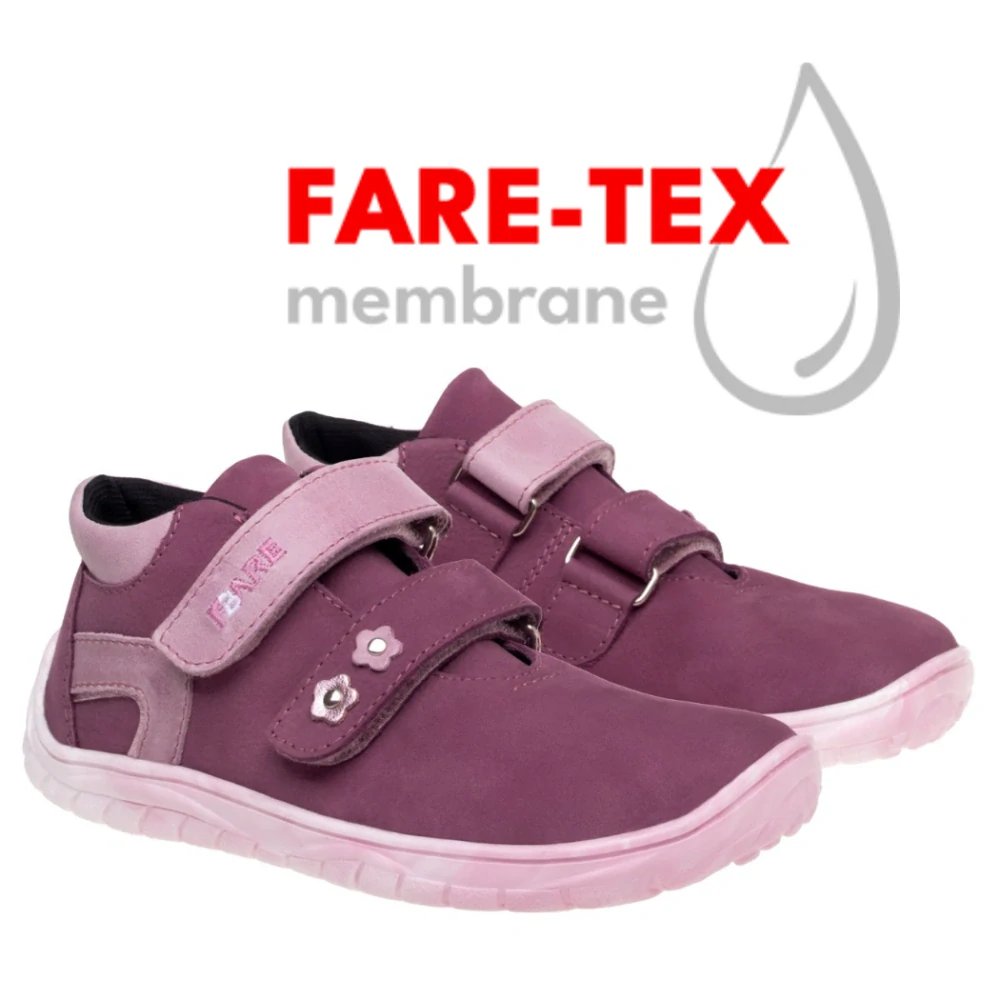FARE BARE BERGENKY Dětská obuv s membránou B5516294 - vel.32