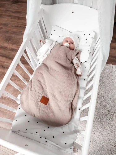 Baby Nellys Mušelínový spací vak Baby Soft