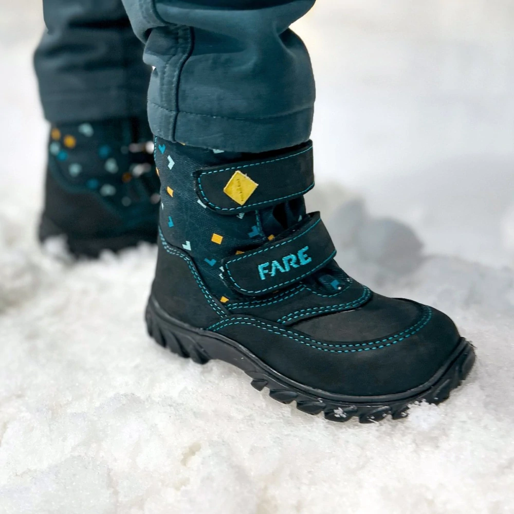 FARE KLASIK POLARIS Zimní obuv s membránou 848811 - vel.25
