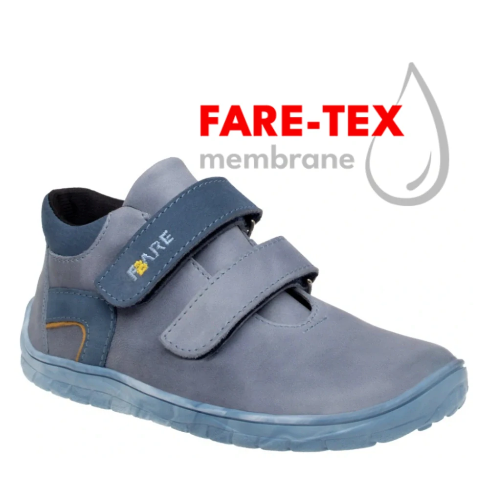 FARE BARE BERGENKY Dětská obuv s membránou B5516102 - vel.28