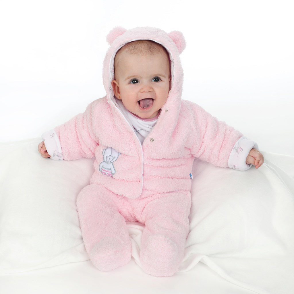 NEW BABY Zimní kombinézka Nice Bear - vel.56