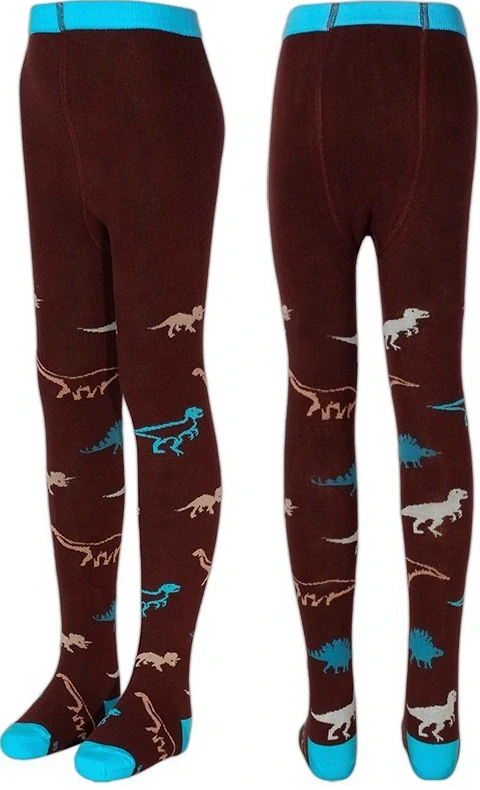 Trepon Dětské bavlněné punčocháče Dinosaurus - vel.80-86