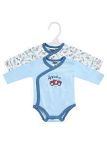BOLEY Chlapecké kojenecké body 6152311 - vel.68