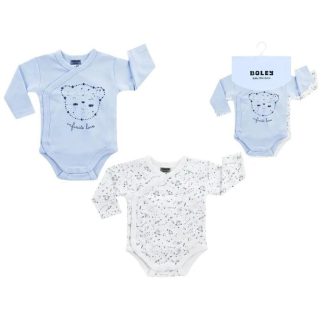 BOLEY Chlapecké kojenecké body 6152111 - vel.68