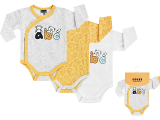 BOLEY Chlapecké kojenecké body 6152202 - vel.56