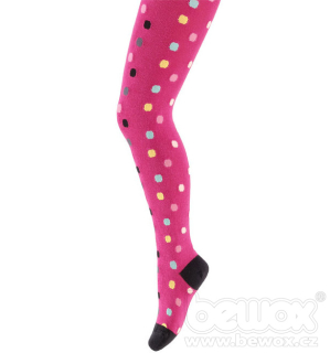 WOLA Dívčí punčocháče - vel.116-122