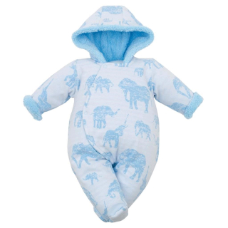 Baby Service Kojenecká kombinéza SLONI - vel.68