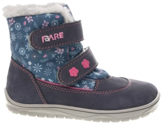FARE BARE FINKY Zimní nepromokavá obuv B5541203 - vel.28