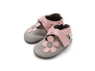 Liliputi kožené capáčky Kalahari grey