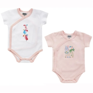 BOLEY Dívčí kojenecké body 6151406 - vel.50