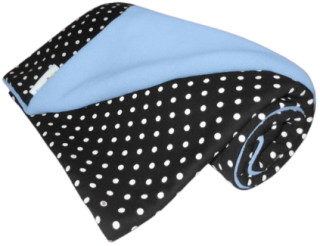 Ivema Baby Deka fleece/bavlna - Puntík