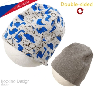 Rockino Chlapecká oboustranná čepice 5453 - vel.44