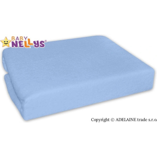 Baby Nellys Jersey prostěradlo do kočárku - 75x35cm