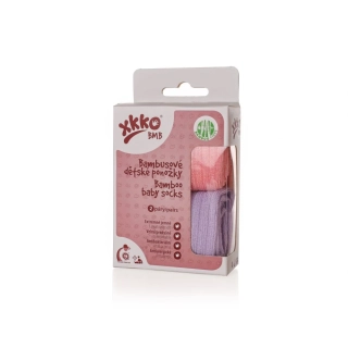 xkko BMB Bambusové dětské ponožky - 14-16cm
