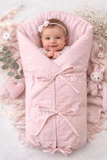 Baby Nellys Klasická retro zavinovačka - NATURE
