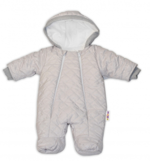 Baby Nellys Kojenecká zimní kombinéza/overal Lux - vel.74
