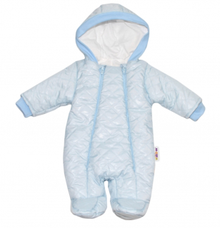 Baby Nellys Kojenecká zimní kombinéza/overal Lux - vel.62